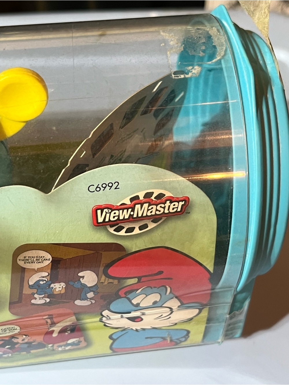 View-Master Vintage Smurf Reel Viewer - Time Capsule 2004 In box